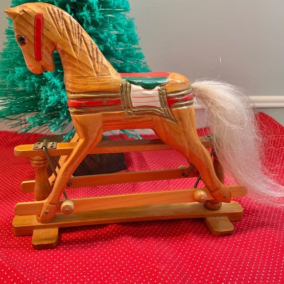 House of Lloyd Other - Wood Toy Rocking Horse Christmas Around the World House of Lloyd